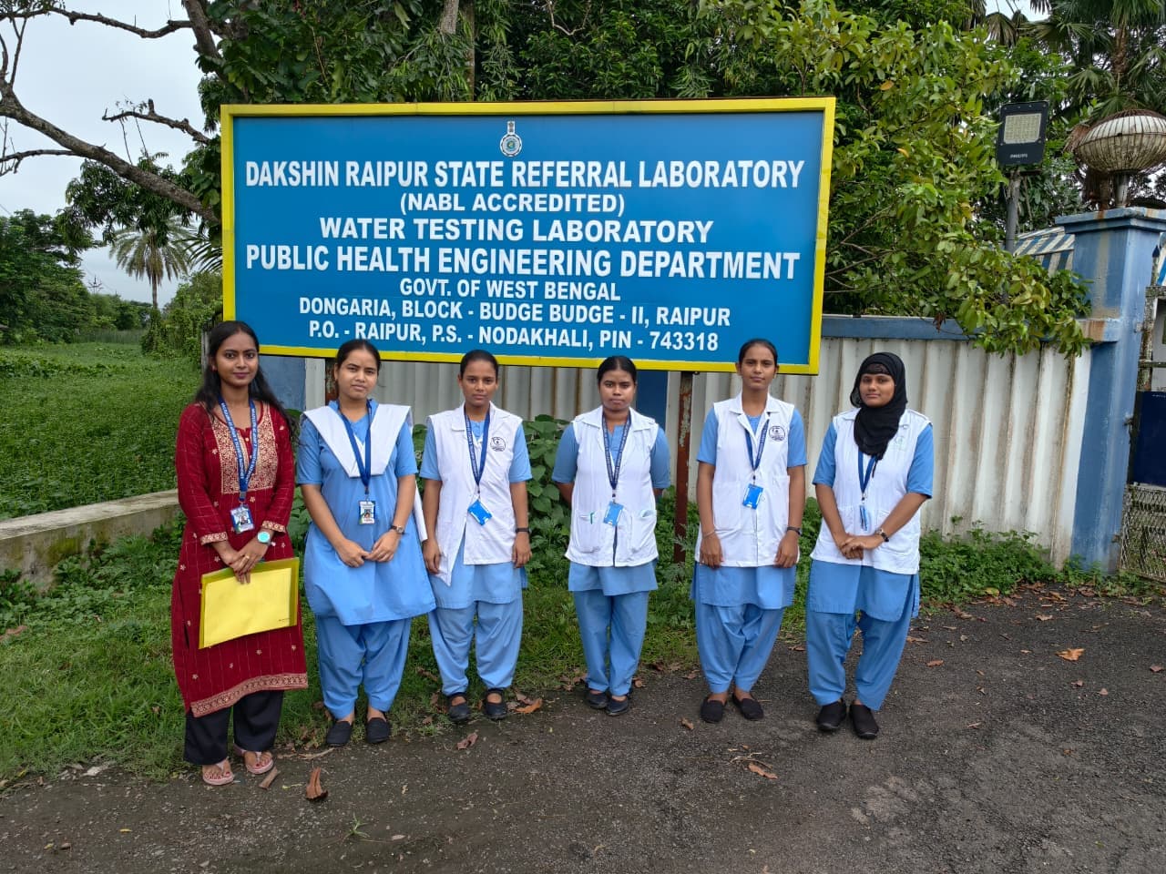 Water Testing Laboratory Visit
